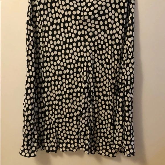 NWOT Zara Polka Dot Long Silk Maxi Skirt - Picture 10 of 16